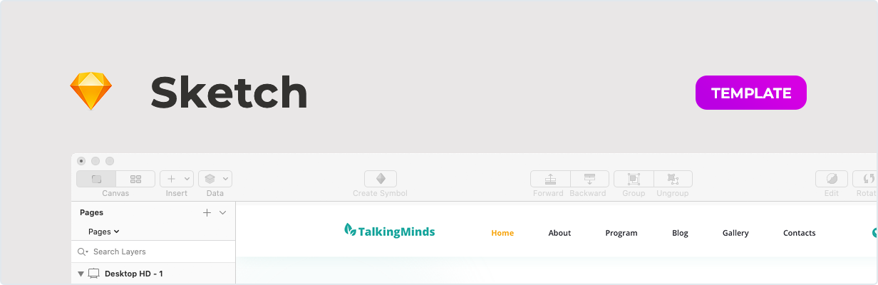 Talking Minds – Psychotherapist Template for Sketch
