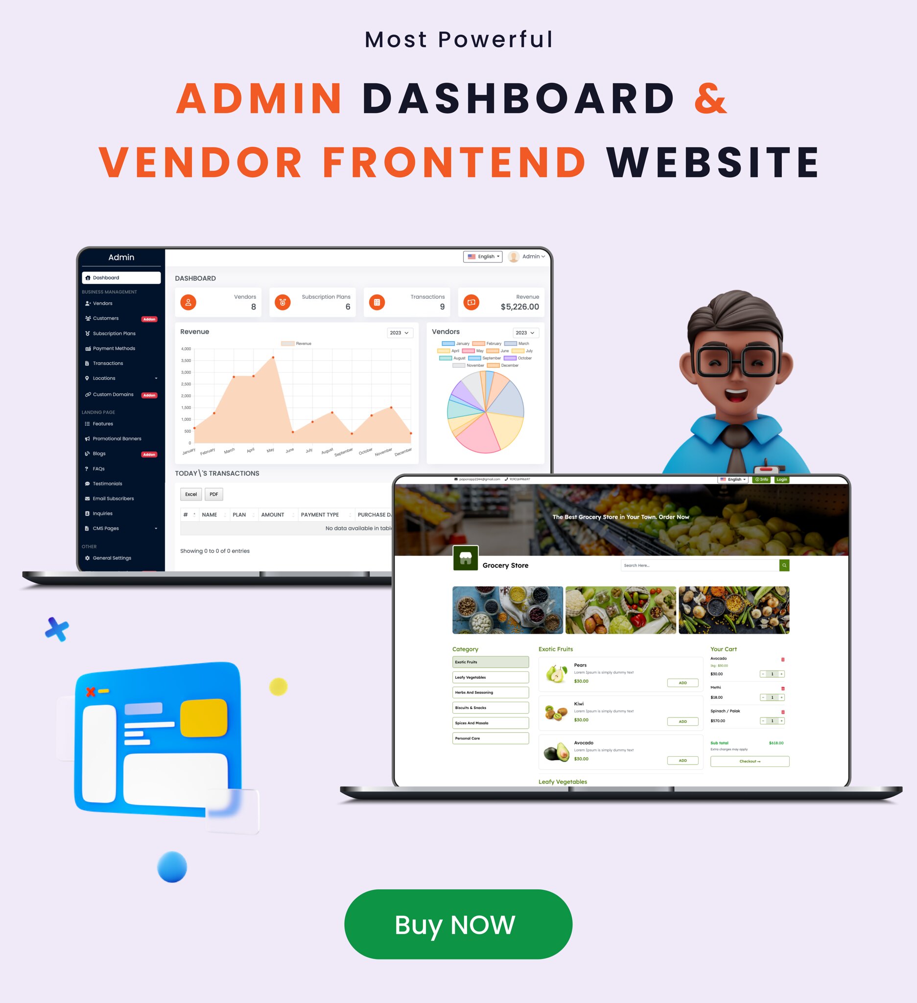 StoreMart SaaS - Online Product Selling SaaS Business Website Builder - 9