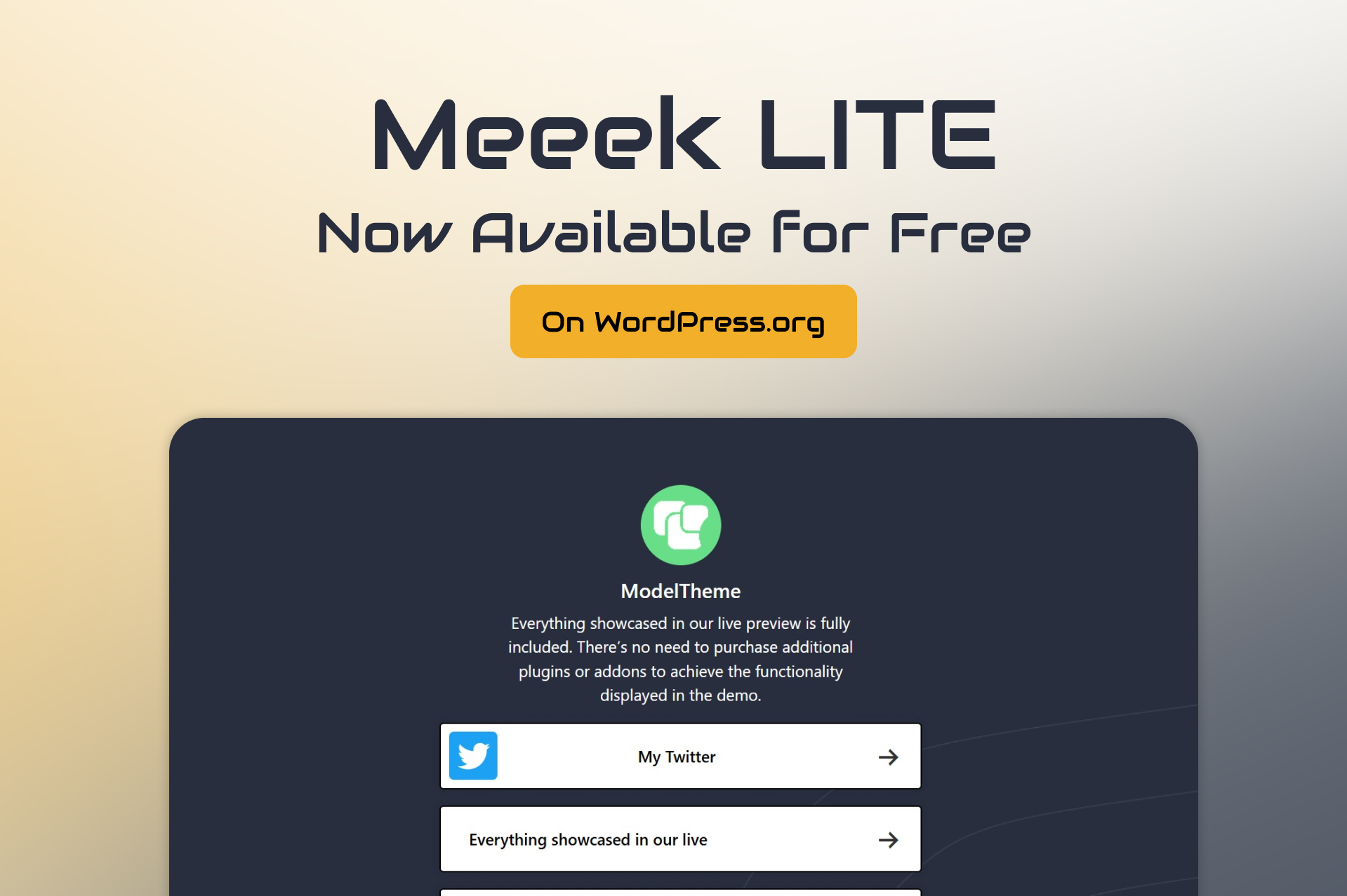 Meeek - Link in Bio SaaS (WordPress) - 1