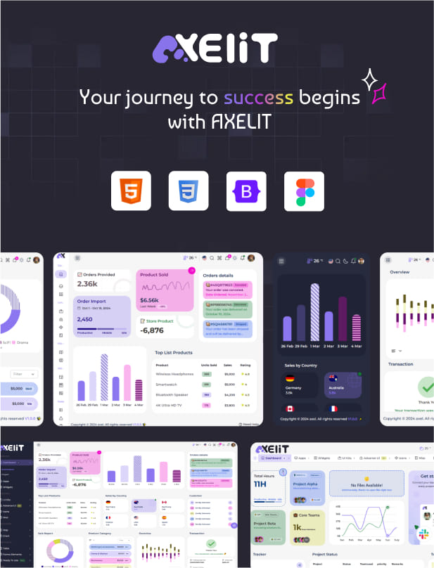 Aexlit Bootstrap 5 Admin Dashboard Template
