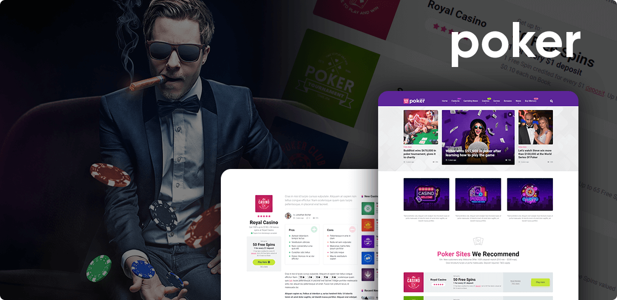 Poker Affiliate WordPress Theme