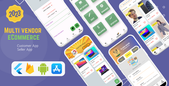  Multi Vendor Ecommerce Mobile System