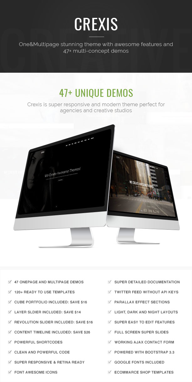 Crexis - Creative Multi-Purpose HTML Template - 2