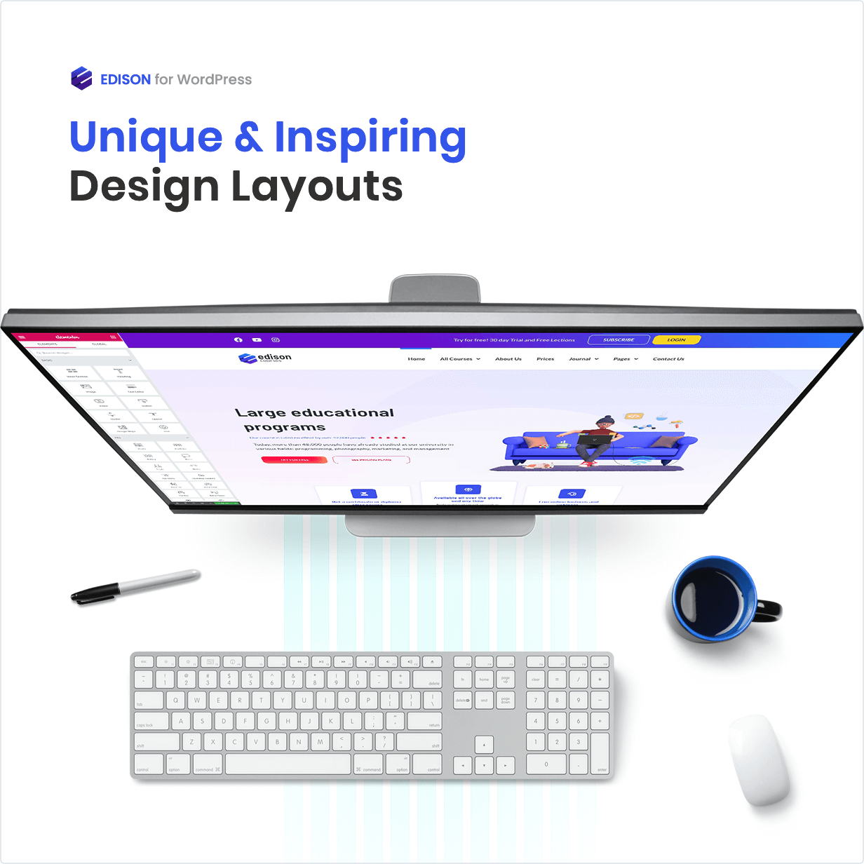 Unique & Inspiring Design Layouts