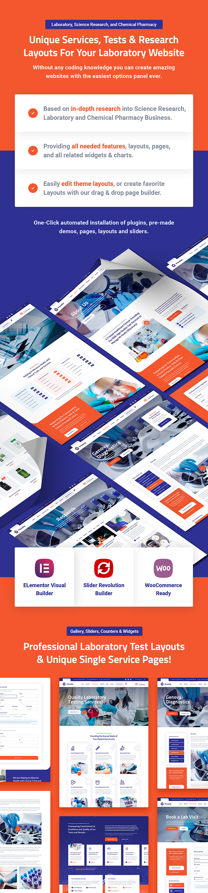 Provetta – Laboratory and Science Research WordPress Theme – 6