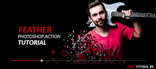 Feather Photoshop Action - 1