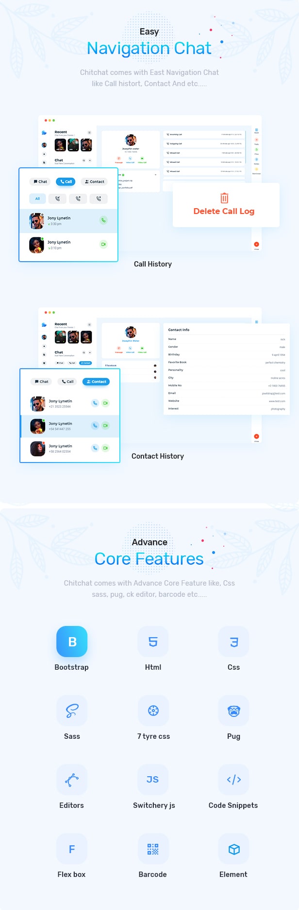 Chitchat - Perfect Chat and Discussion HTML Template