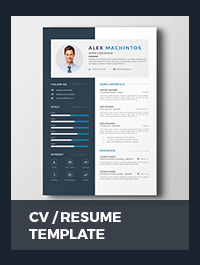 Professional Resume & Cover Letter by DesignsTemplate | GraphicRiver