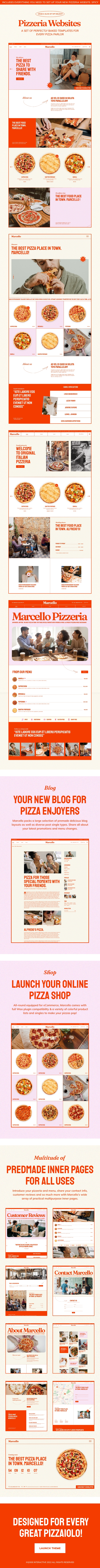 Marcello - Pizza Restaurant WordPress Theme - 2