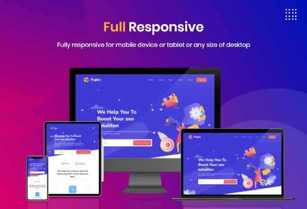 Pupko - Seo and Digital Marketing Agency HTML Template - 2
