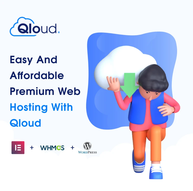 Qloud 3.0 - WHMCS, computação em nuvem, aplicativos e servidor WordPress Tema - 5