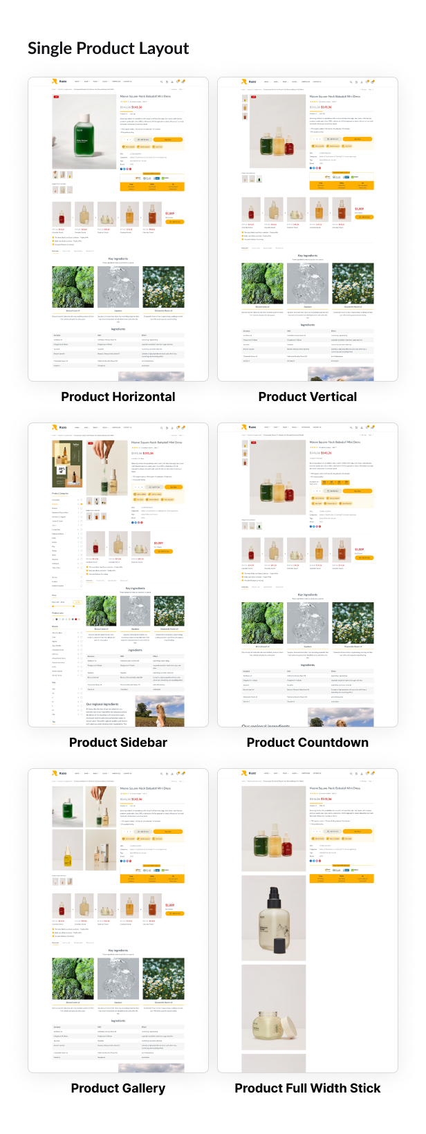 Ruza - Beauty Cosmetics Shop WordPress Theme - 13