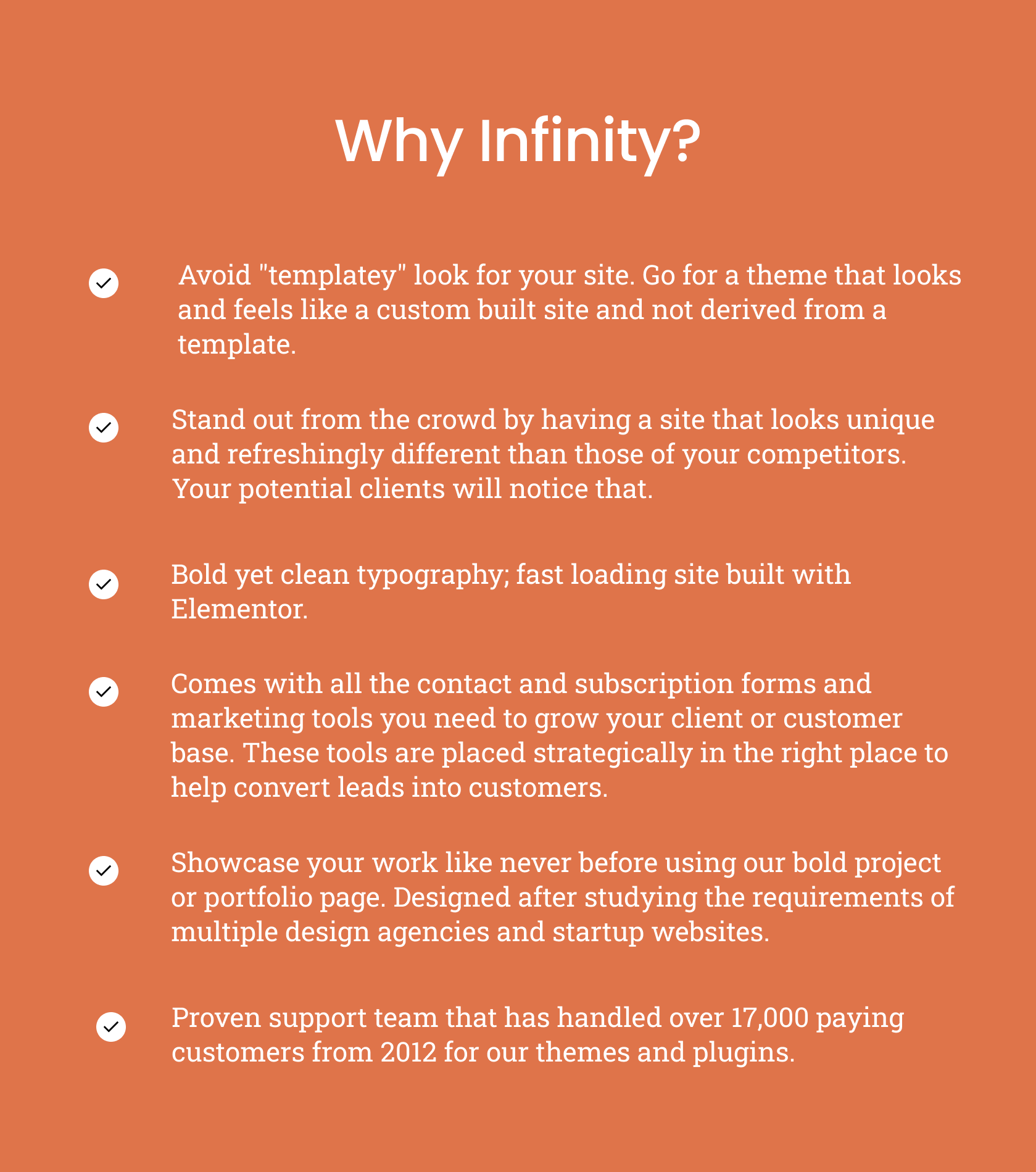 Why Infinity Theme