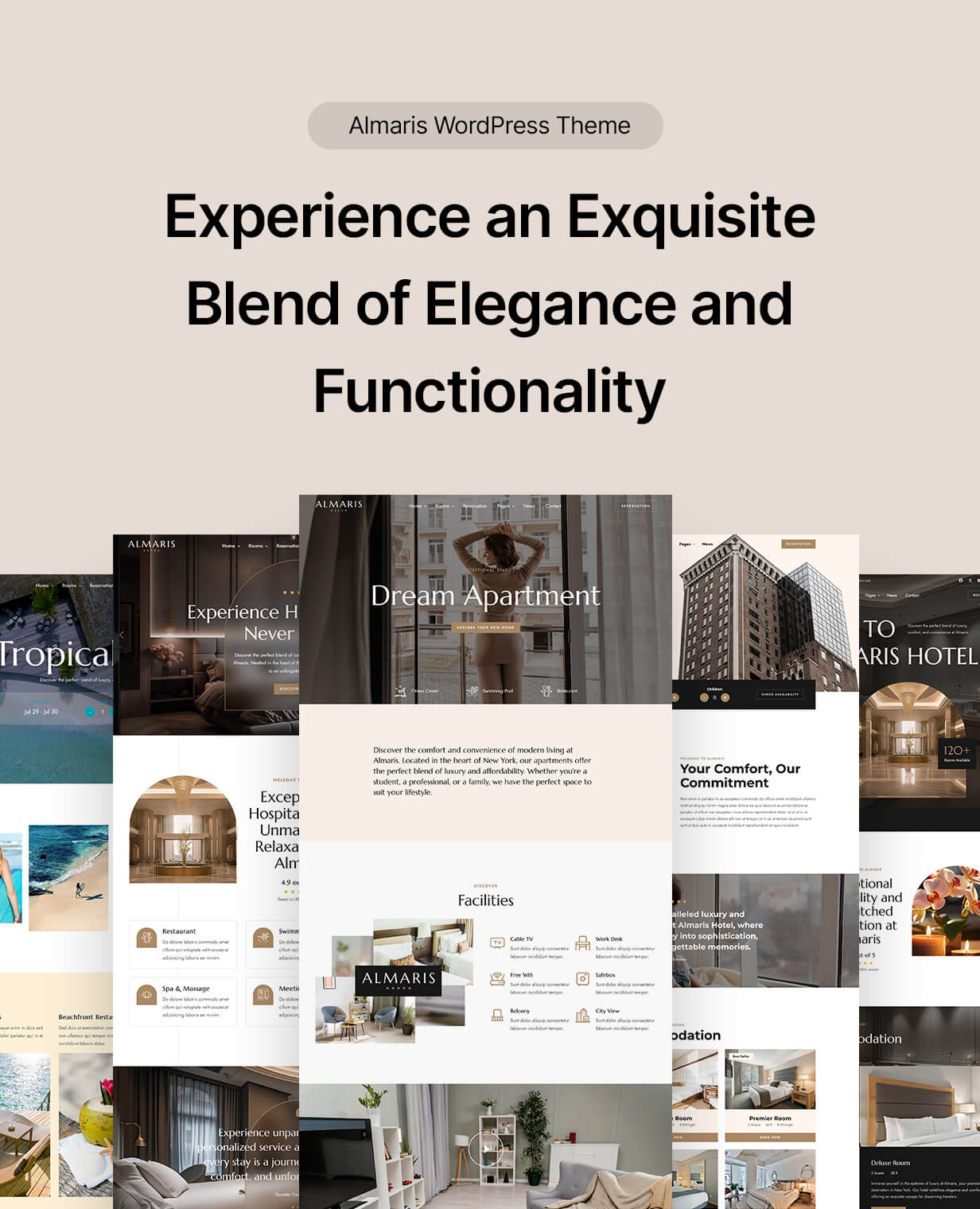 Almaris - Hotel Booking WordPress Theme