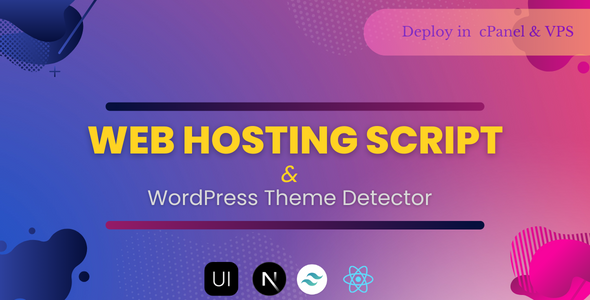 WordPress Theme Detector and Web Hosting Comparison React NextJS script - 3