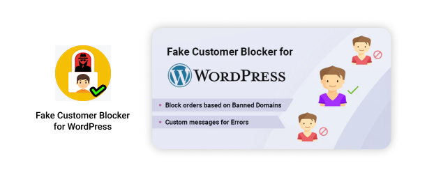 Fake Customer Blocker for WordPress