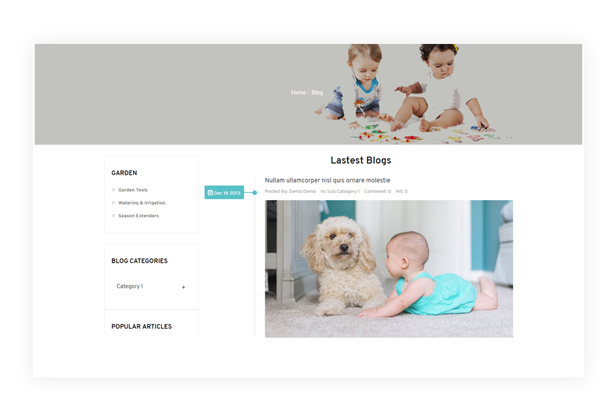 Beautiful Blog Template