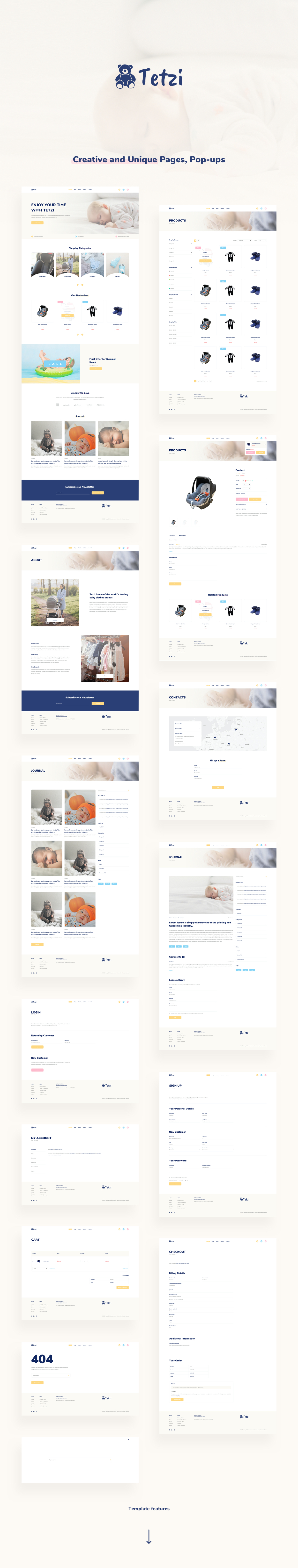 Tetzi Adobe XD presentation