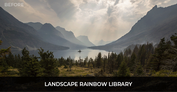 Landscape-Rainbow-Library