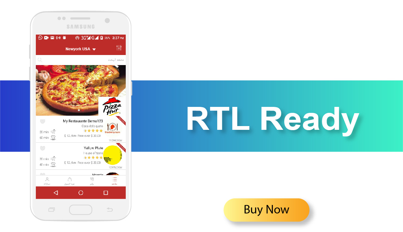 Native Restaurant Food Delivery & Ordering System With Delivery Boy - Android v2.0.9 - 3
