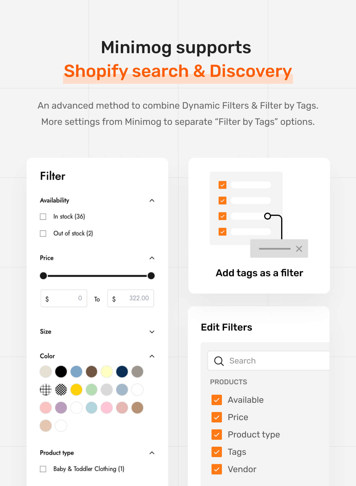 Minimog - Next-gen Multipurpose Shopify theme 2.0 - MINIMOG SUPPORTS SHOPIFY SEARCH & DISCOVERY