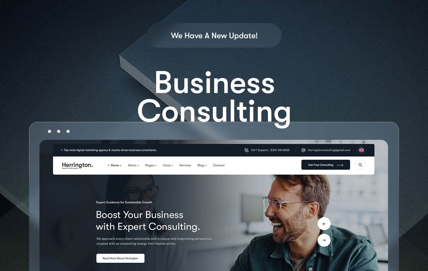 Herrington - Business Consulting WordPress Theme - 5