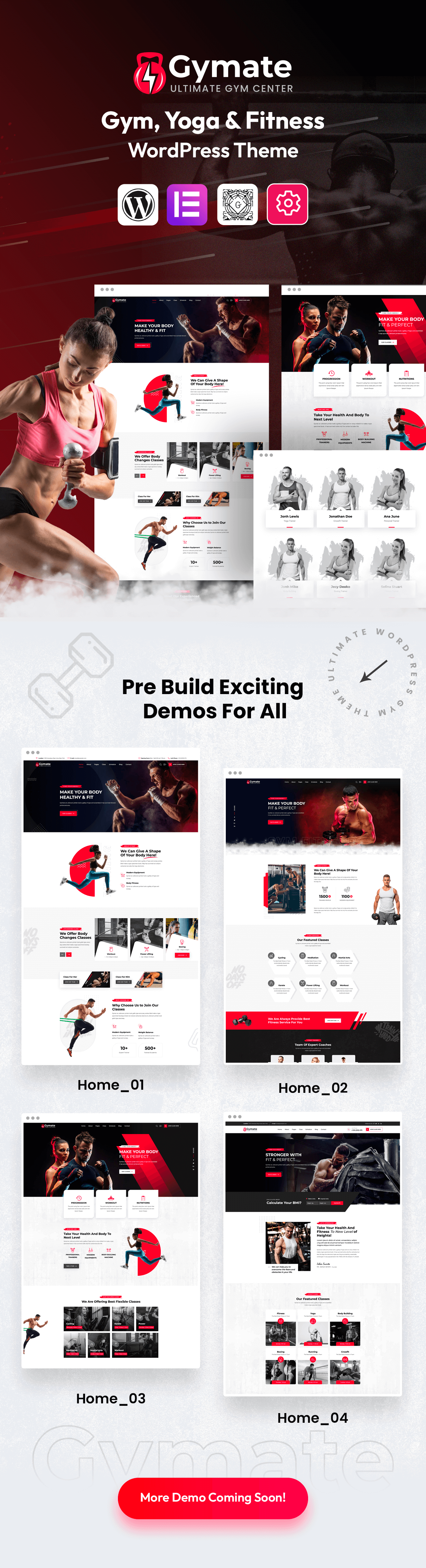 Gym Fitness WordPress theme