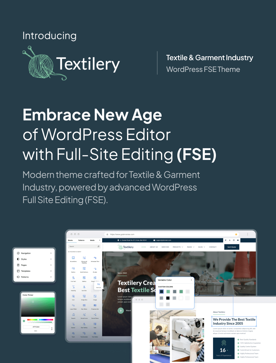 Textilery – Textile & Garment Industry FSE WordPress Theme - 3