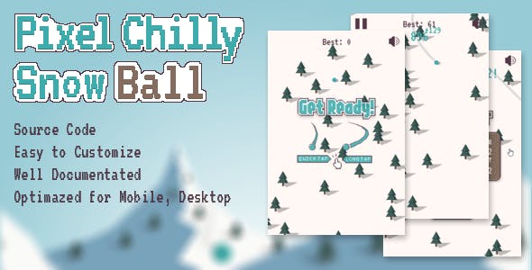 Pixel Chilly Snow Ball - CodeCanyon Item for Sale