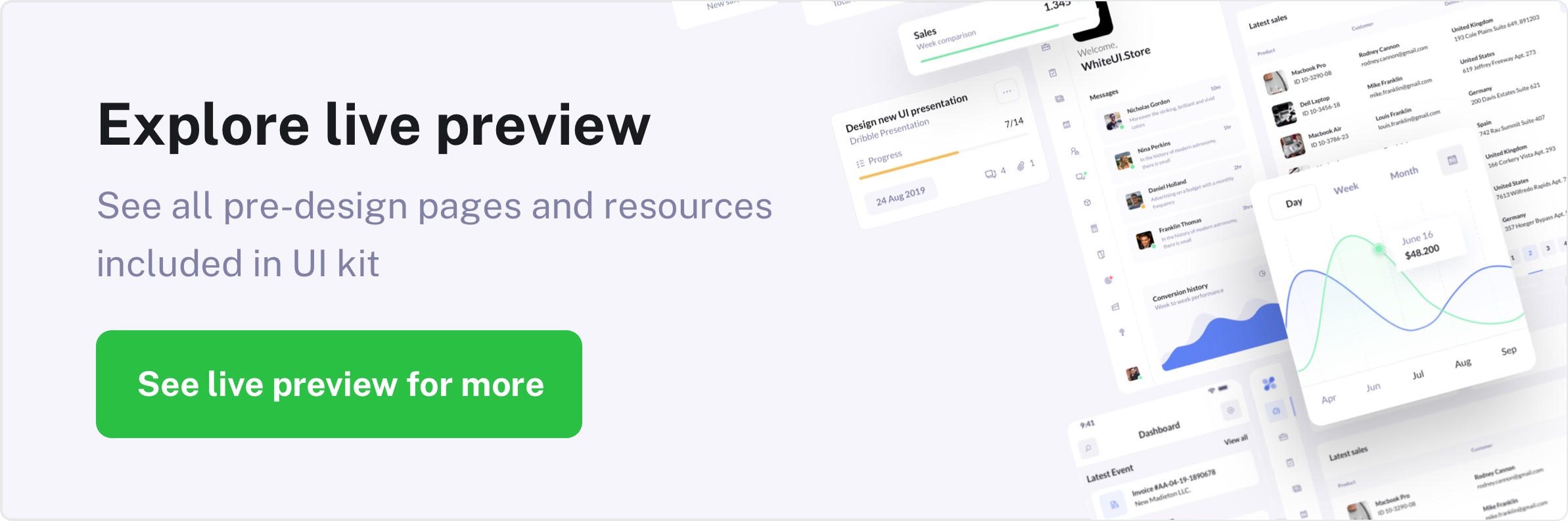 BetaCRM - UI Kit for SaaS Admin Dashboards - 1