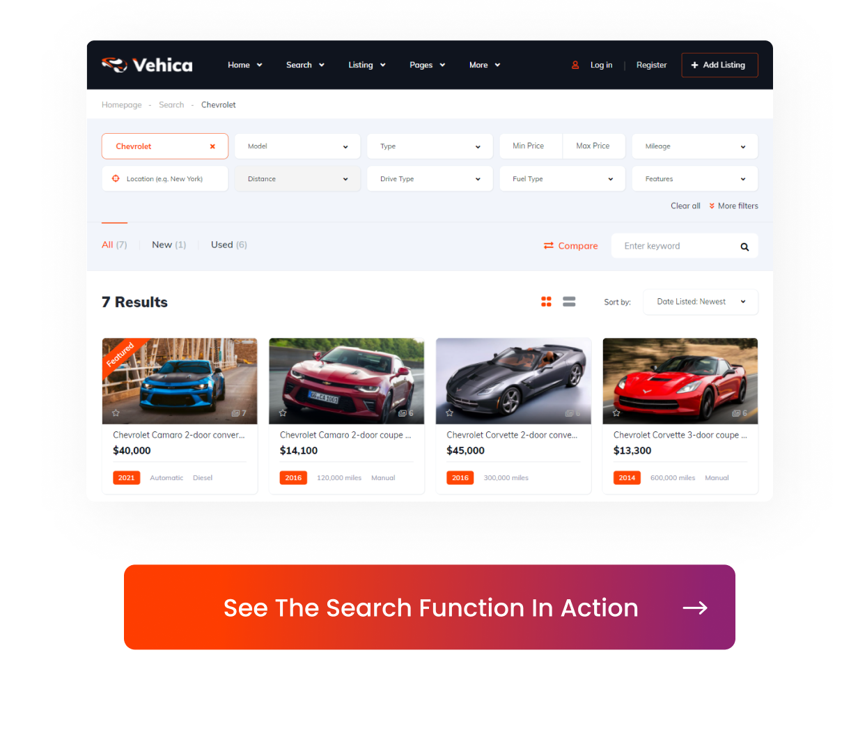 Vehica - Car Dealer & Automotive Listing - 6