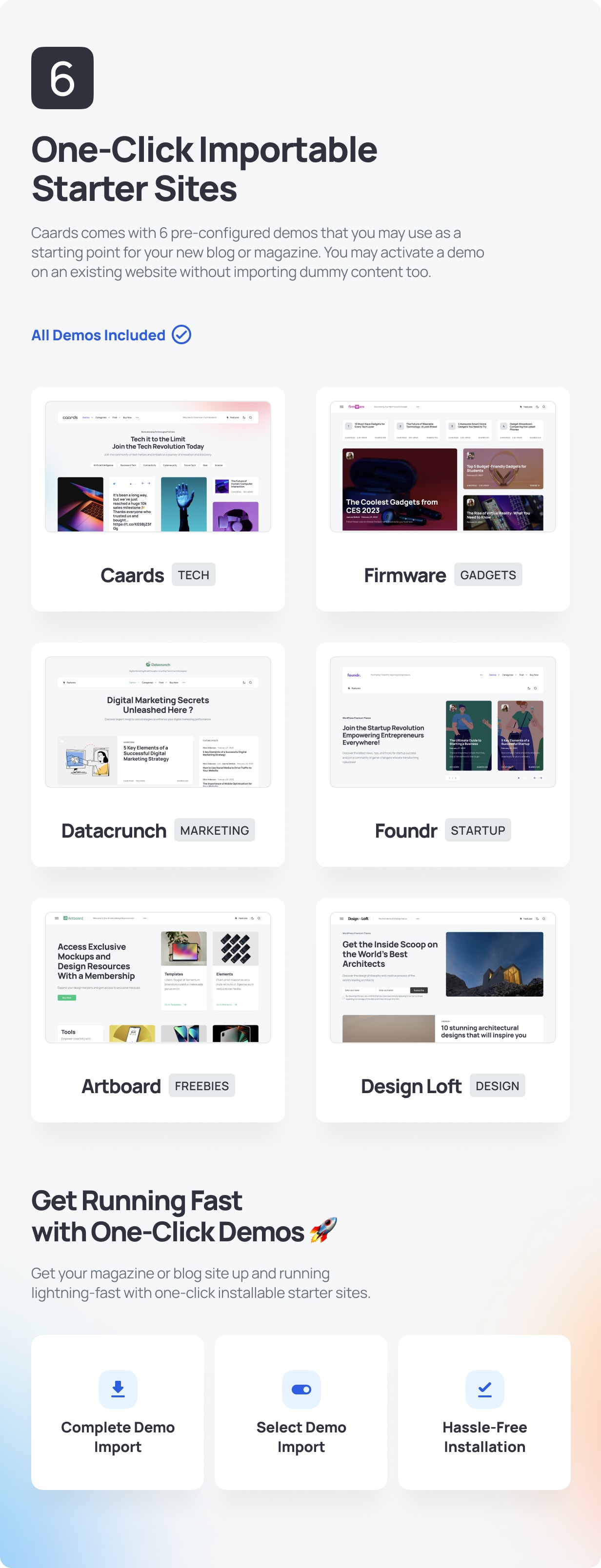 Caards - Modern Blog & Magazine WordPress Theme with Dark Mode - 4