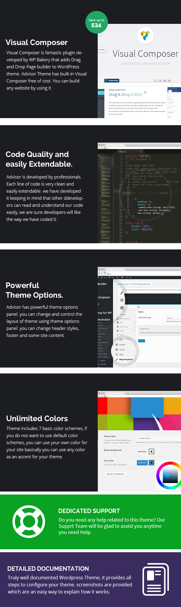 Larry. - Personal Onepage WordPress Theme - 5