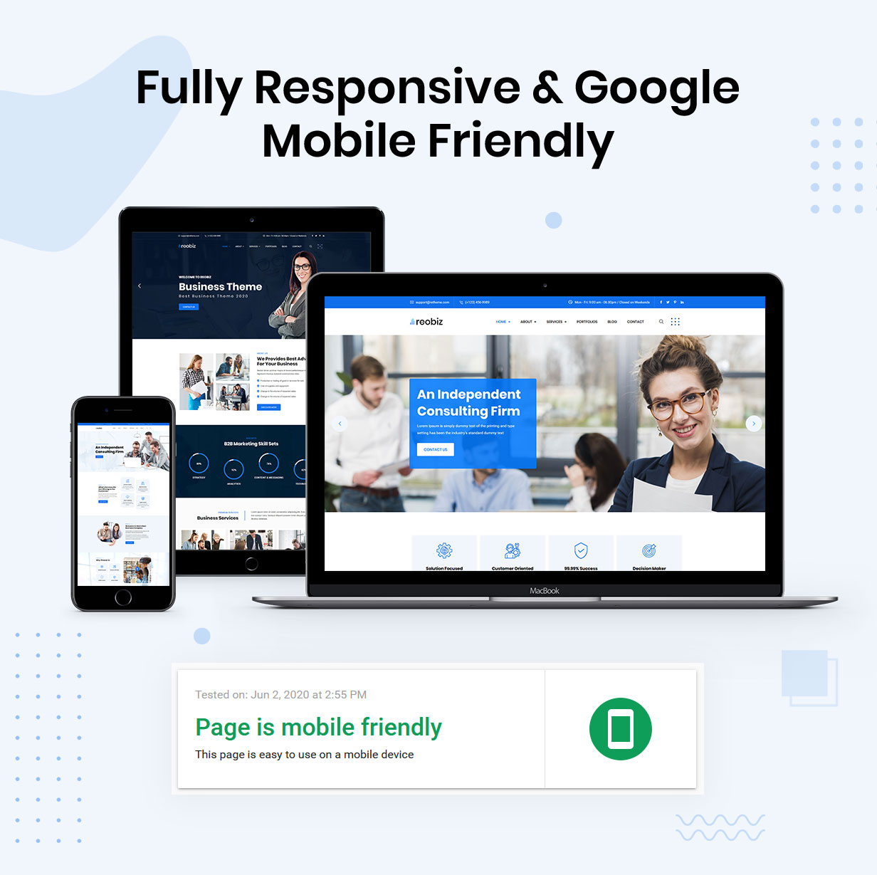 Reobiz - Consulting Business WordPress Theme 