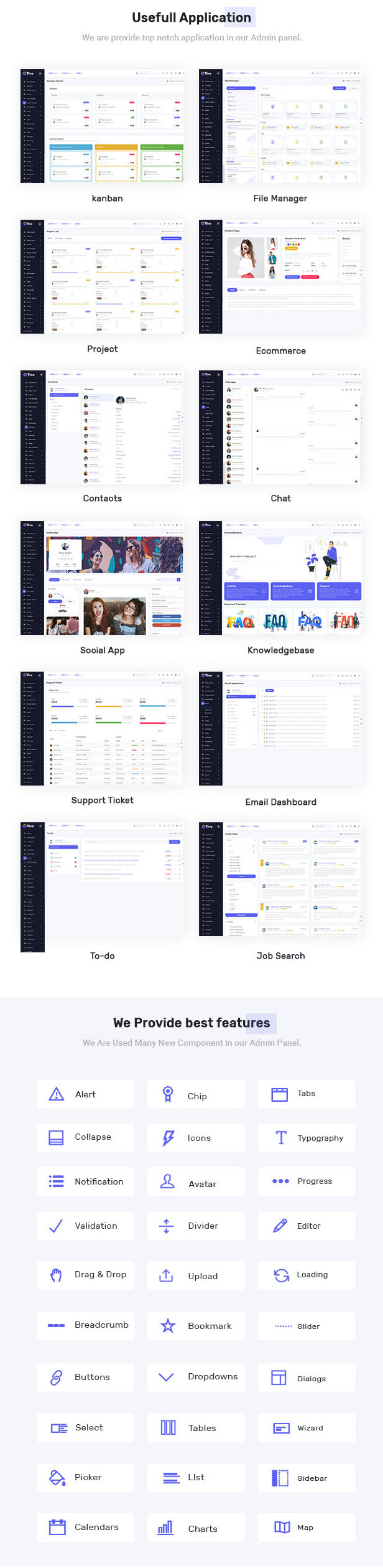 Tivo Admin Dashboard theme