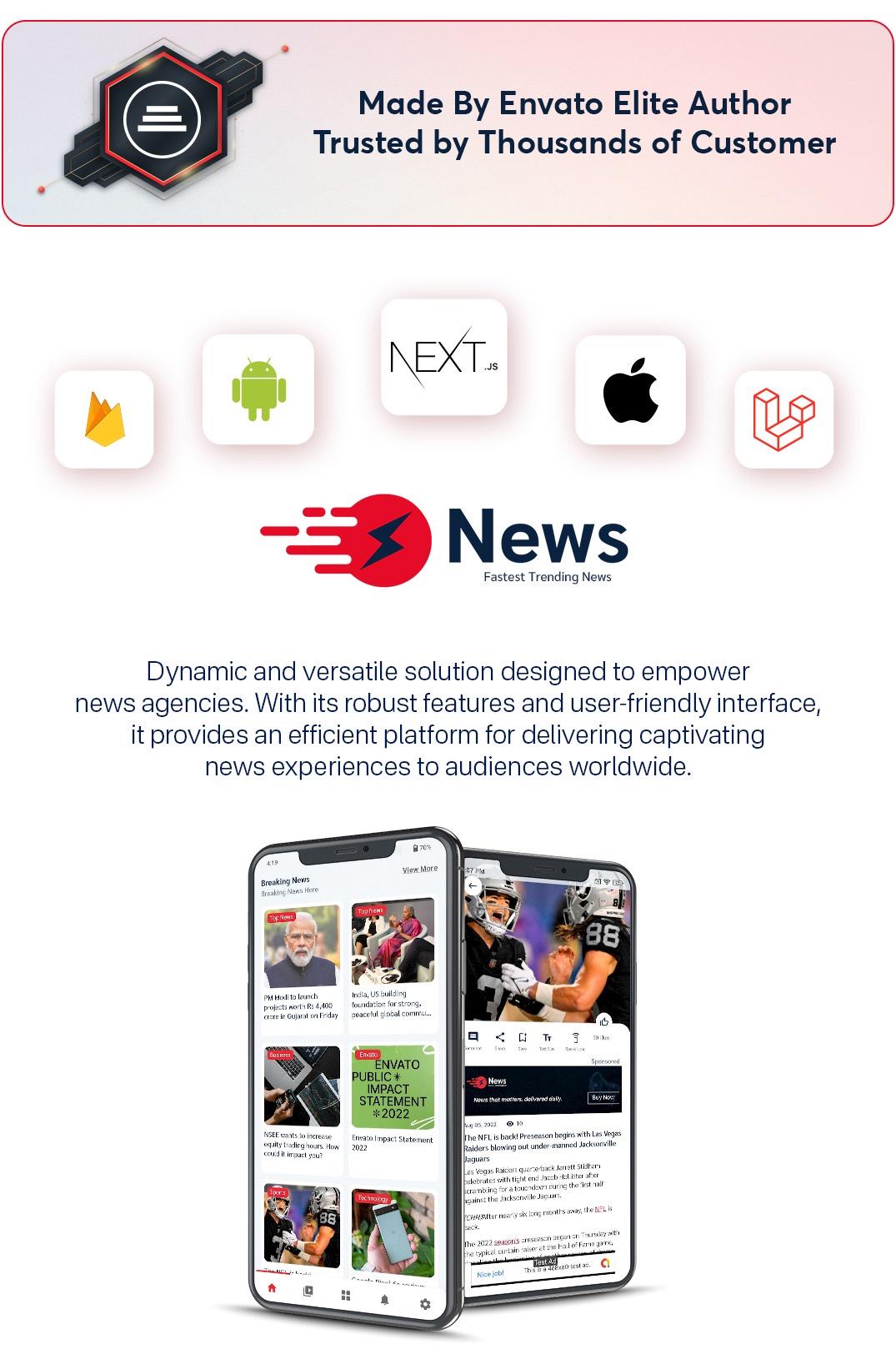 News App and Web -Flutter News App for Android and IOS App | News Website with Admin panel - 5