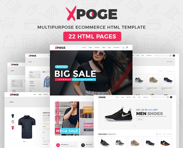 Multipurpose eCommerce HTML Template