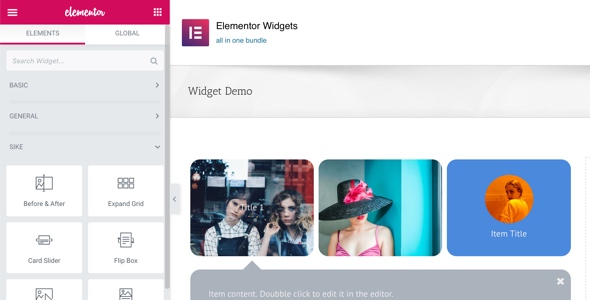 All in one widgets for elementor