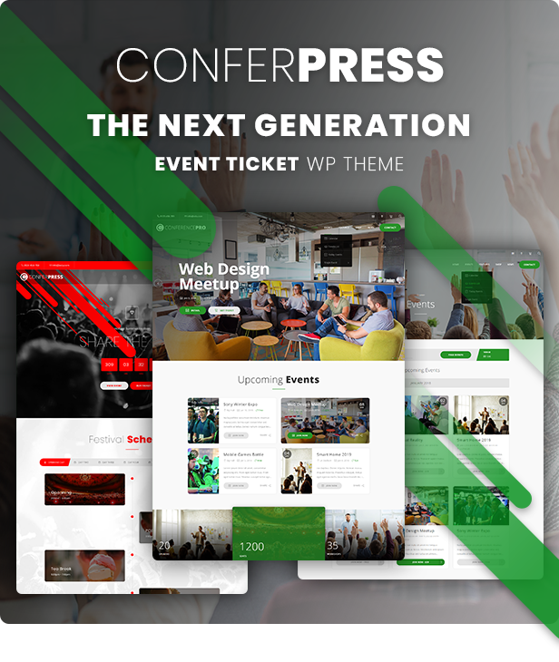 wordpress event ticket theme