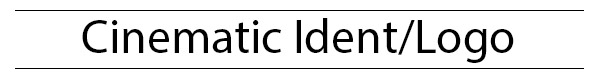 Cinematic-Ident-Logo