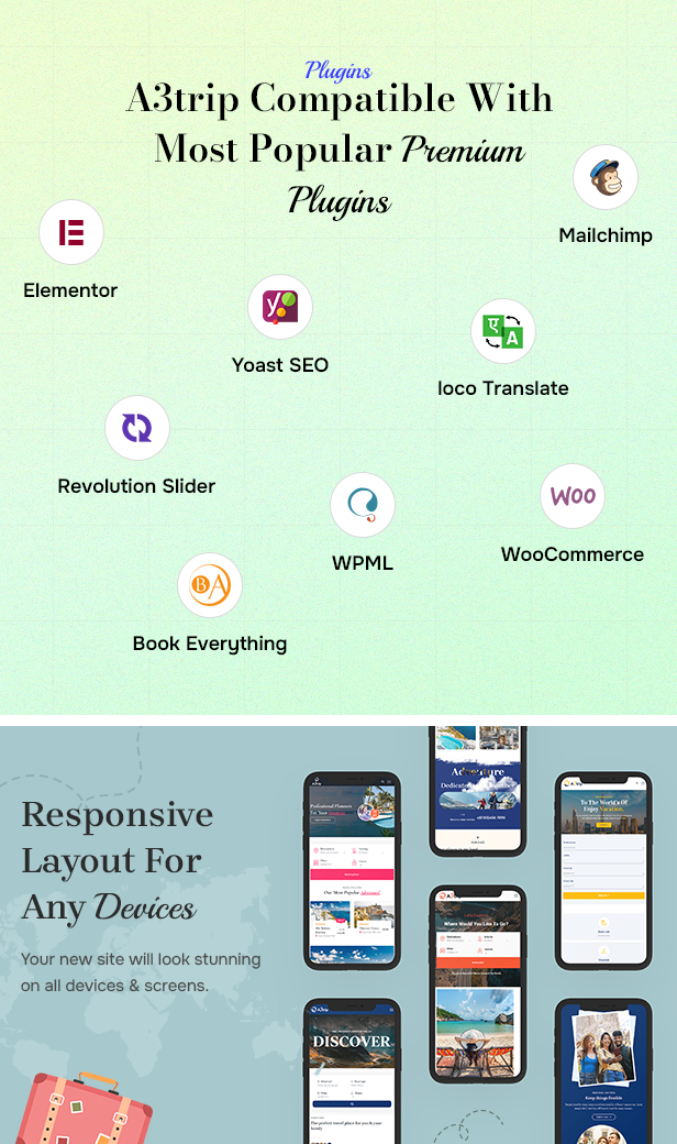 A3trip - Tour and Travels WordPress Theme