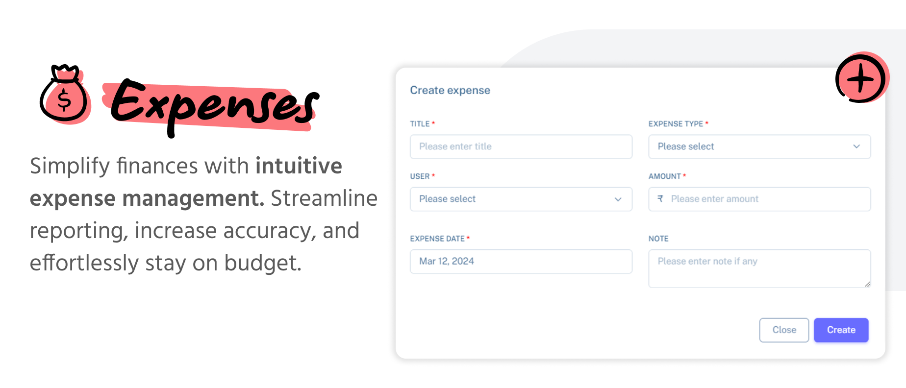 Expenses - Admin panel - Taskify SaaS - Project Management, Task Management & Productivity Tool