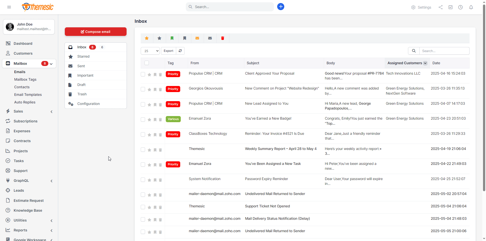 Assign Tickets Demo