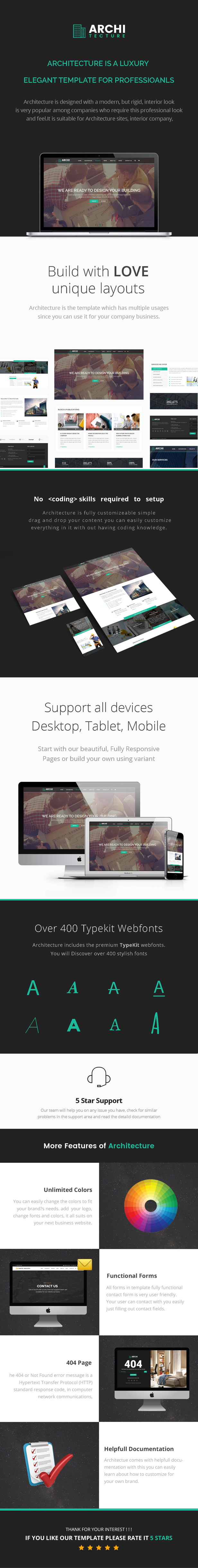 Architecture | Interior - Muse Template Download
