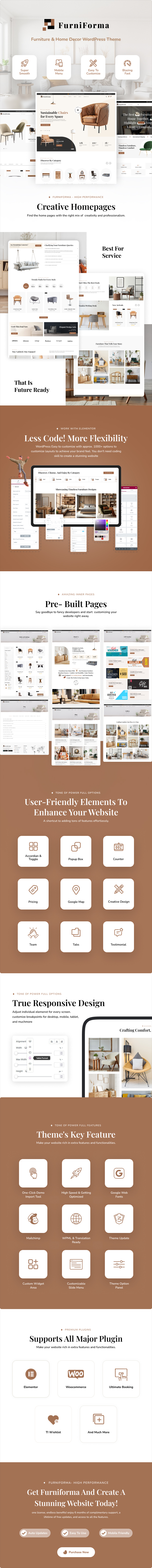 FurniForma - Furniture Store WordPress Theme - 1