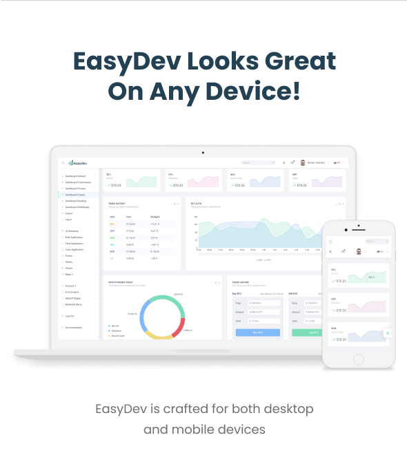 EasyDev — React Redux BS5 Admin & Dashboard Template + Figma - 16