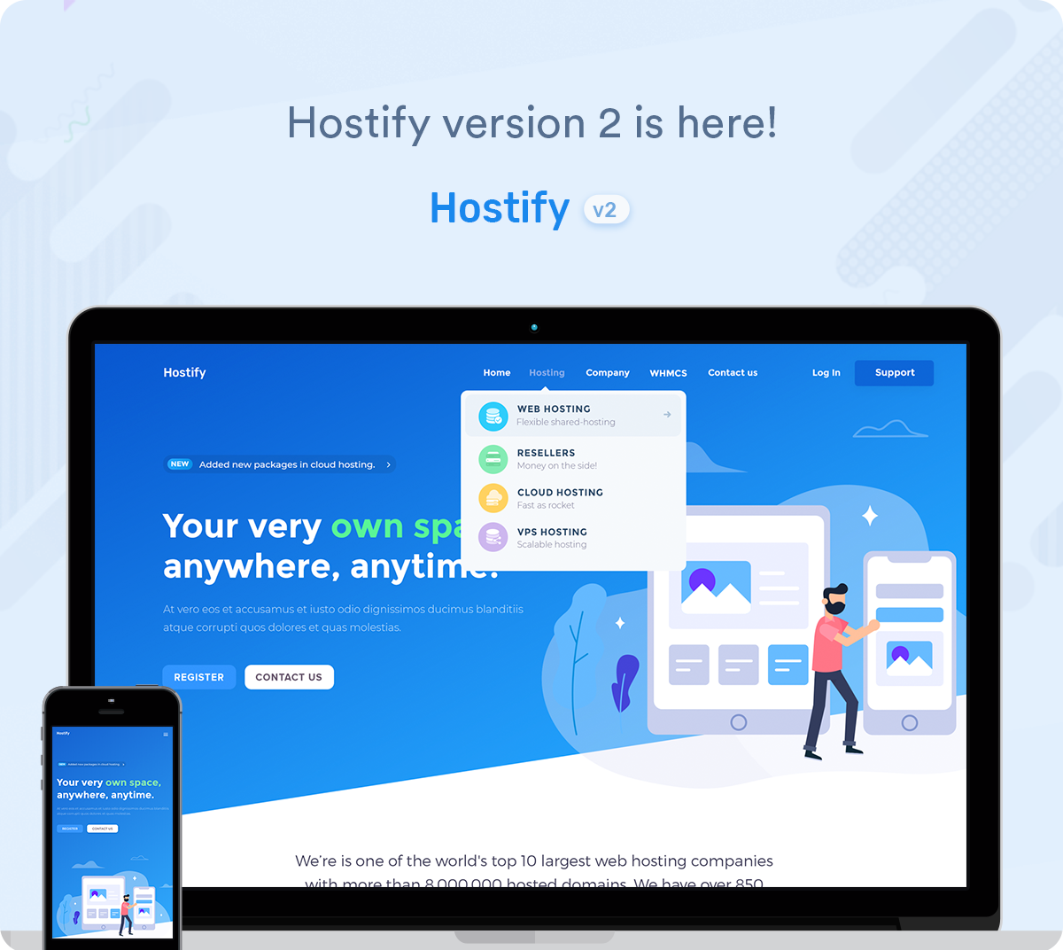 Html hosting. WHMCS Template. WHMCS. Hostify agent что это за программа.