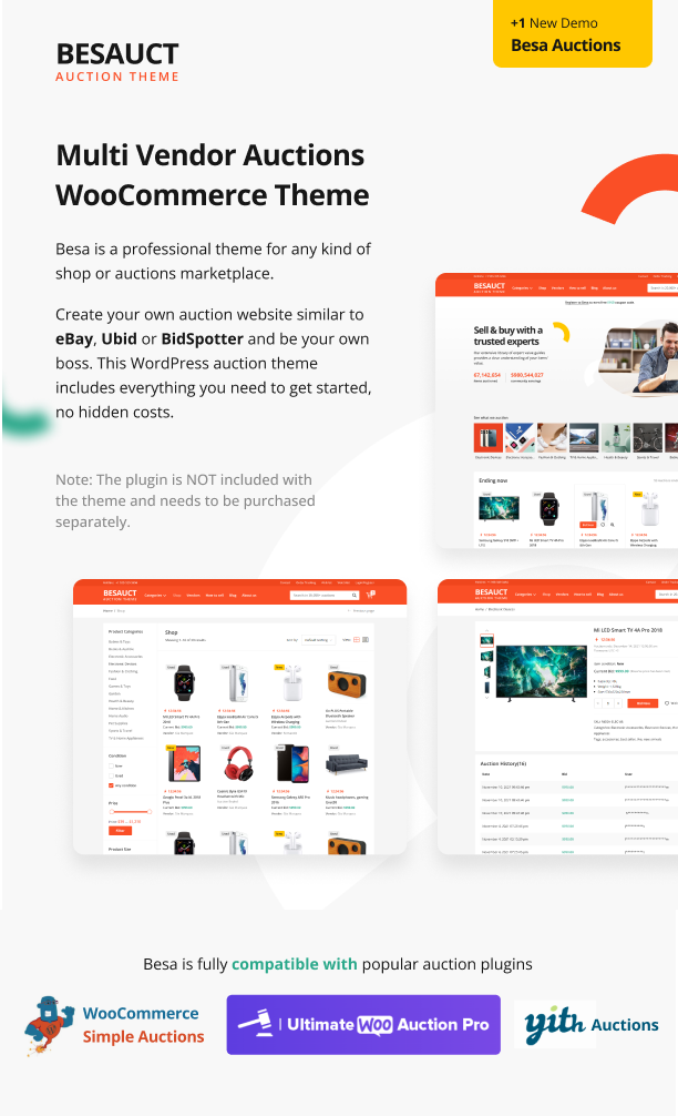 Besa - Elementor Marketplace WooCommerce Theme - 6