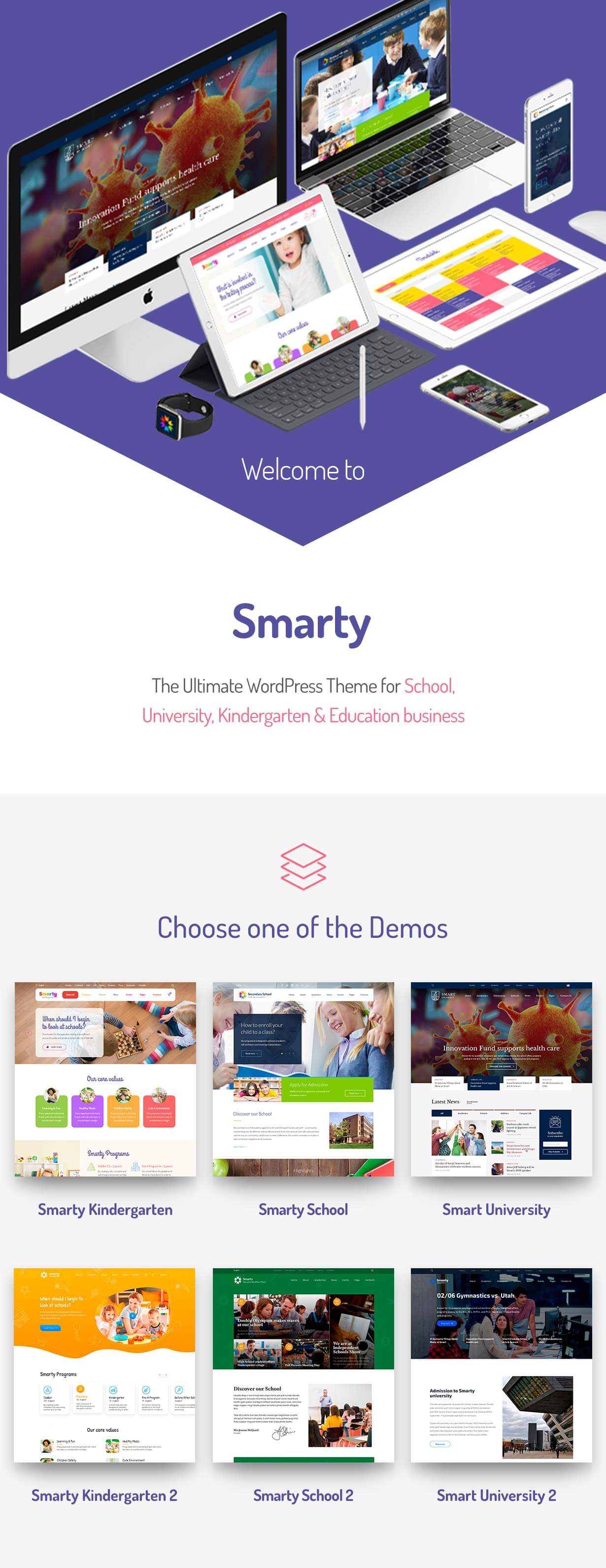 Smarty Education WordPress Theme