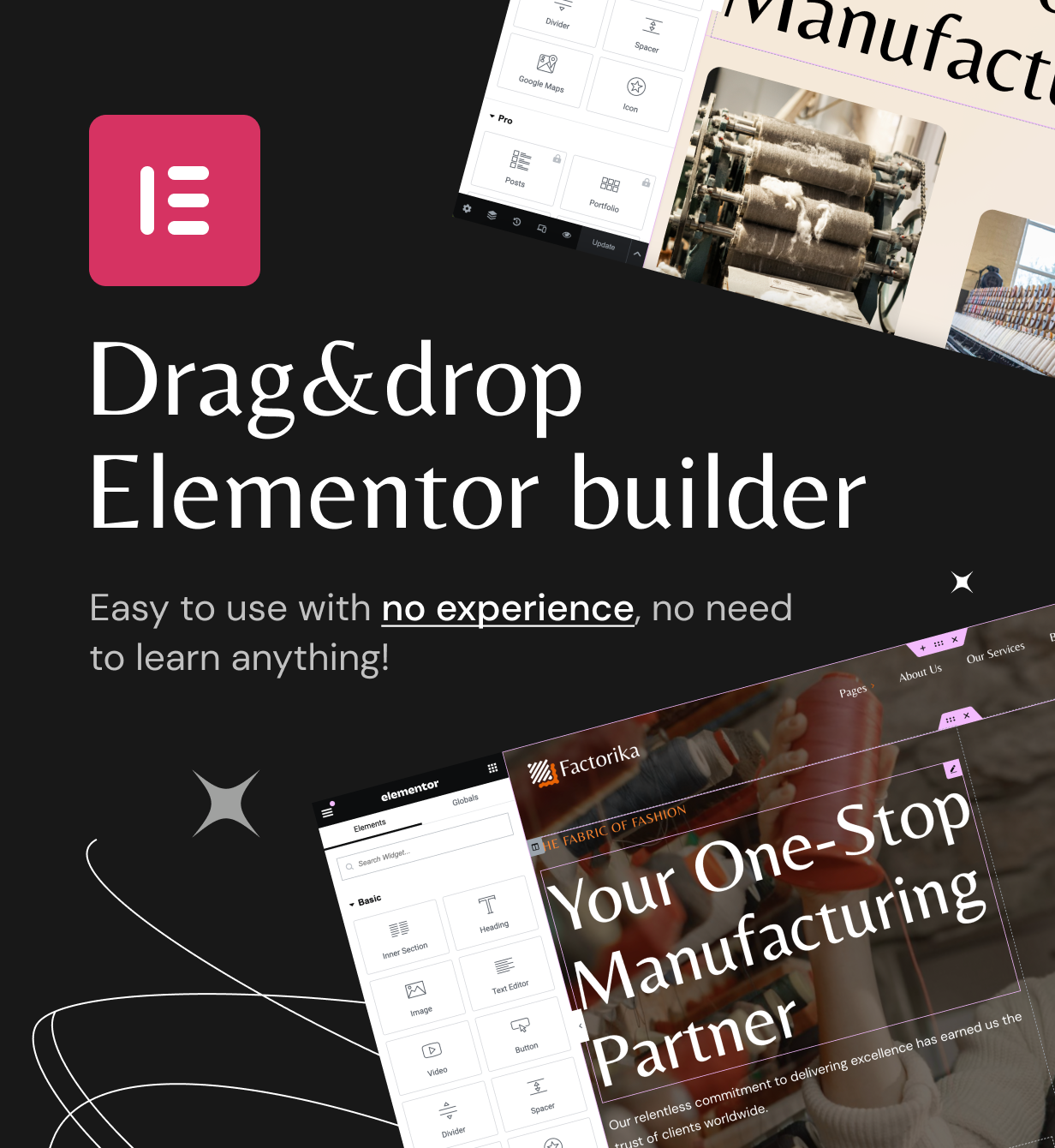 Factorika - Fashion & Textile Manufacturing WordPress Theme